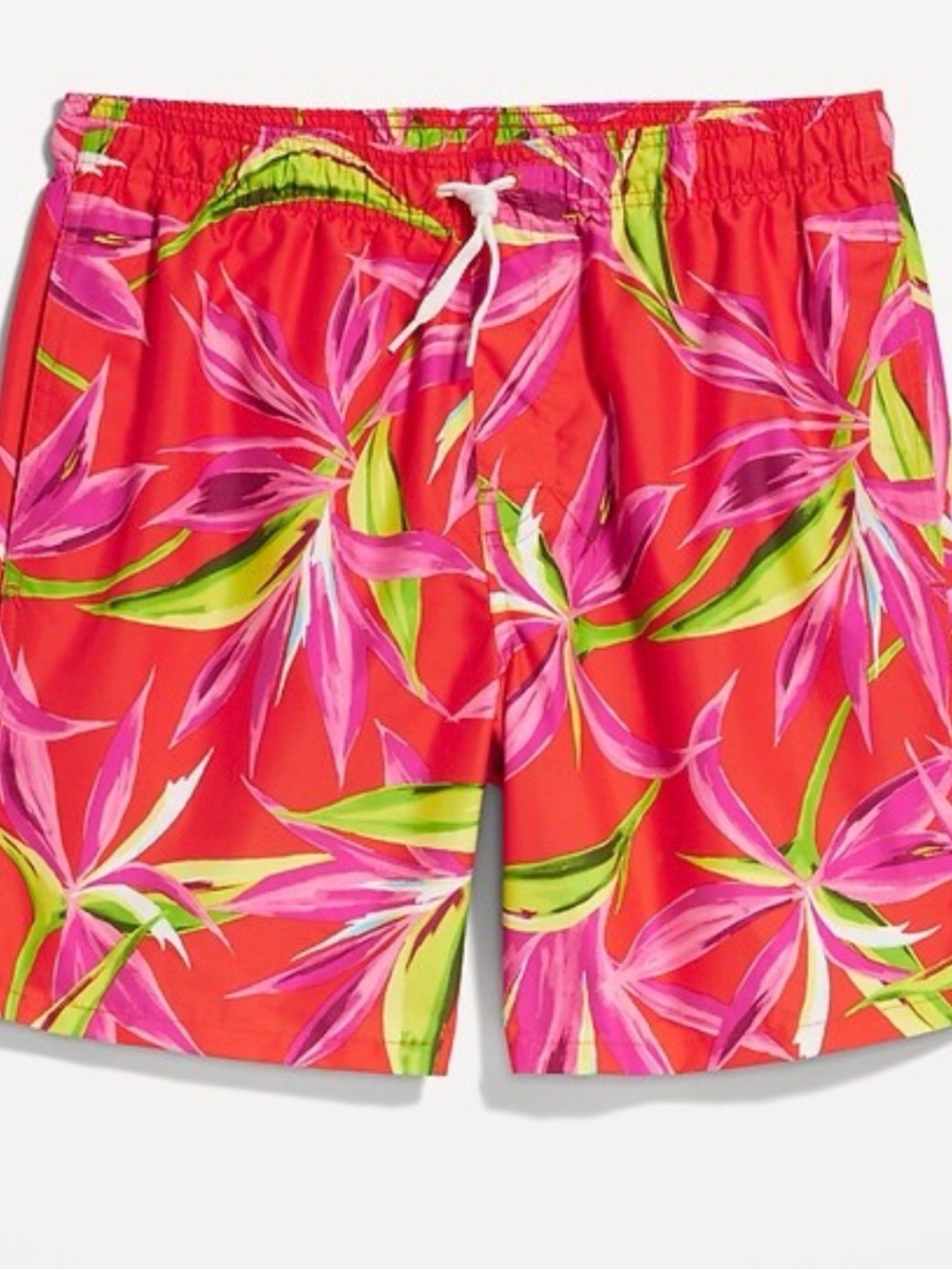 Old Navy boys  Swim Shorts - Vibrant Tropical Print . Size 10